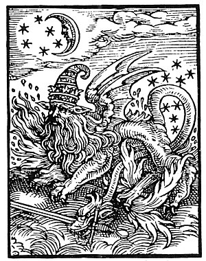 A SALAMANDER, ACCORDING TO PARACELSUS.