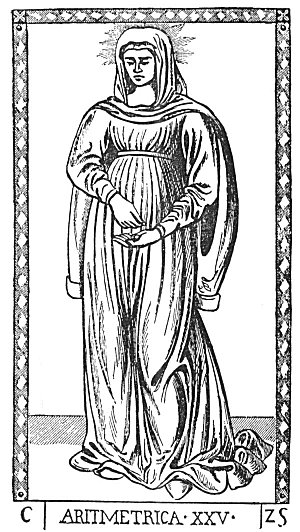 A CARD FROM THE MANTEGNA PACK.